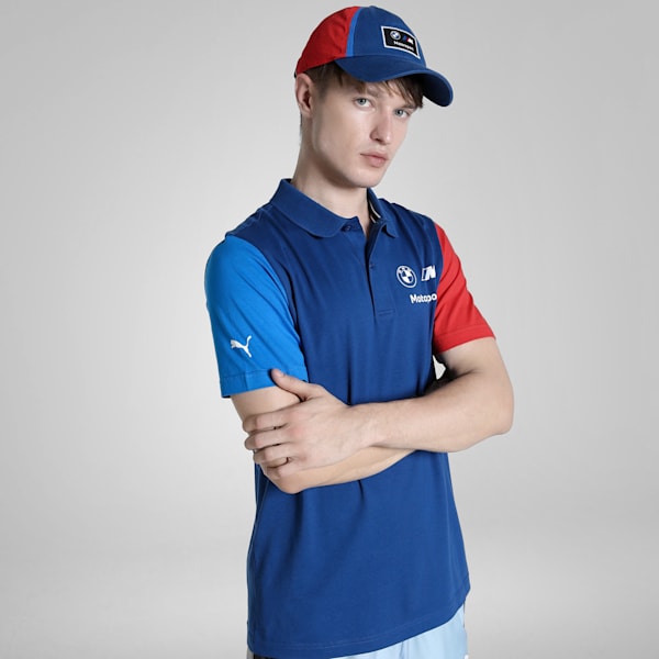 BMW M Motorsport Men's Polo, Pro Blue-M Color, extralarge-IND