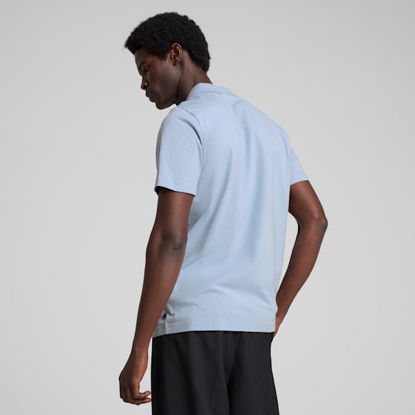 BMW M Motorsport Men's Polo, Blue Wash, extralarge-IND