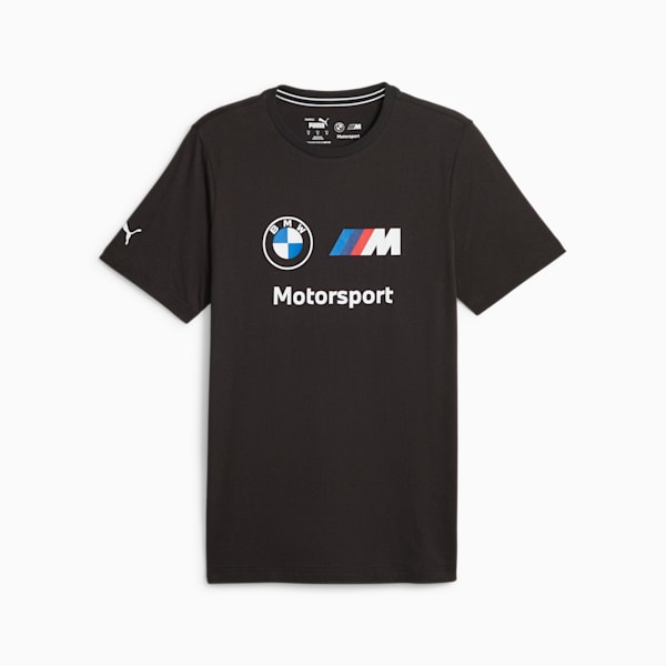 BMW M Motorsport ESS Logo Men's Tee, PUMA Black, extralarge