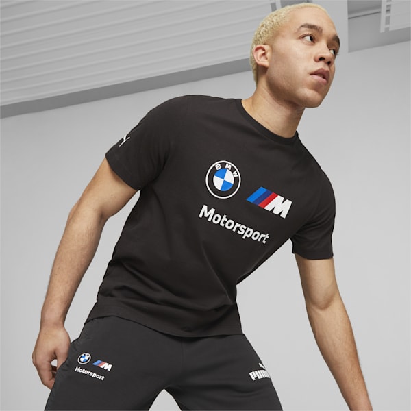 BMW M Motorsport ESS Logo Tee, PUMA Black, extralarge-AUS