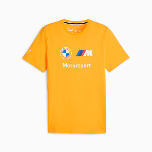 BMW M Motorsport Men's Logo Tee, Sun Stream, extralarge-IND