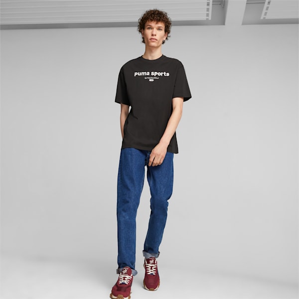 PUMA TEAM Men's Tee, PUMA Black, extralarge-GBR