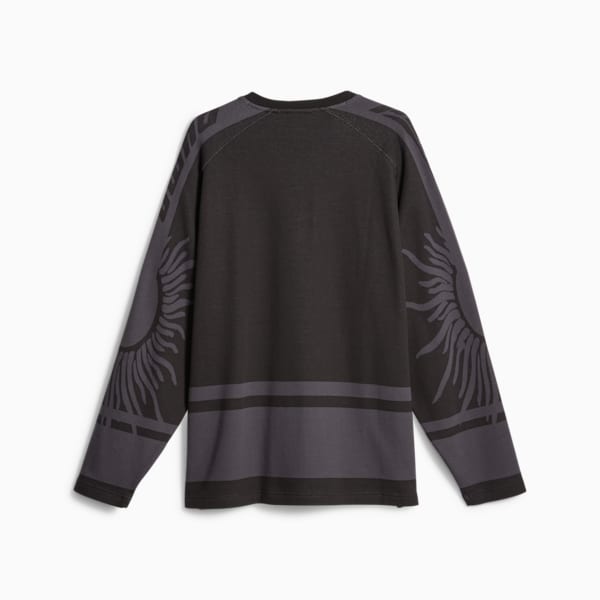 Jersey de hockey sobre hielo PUMA x PLEASURES para hombre, PUMA Black, extralarge