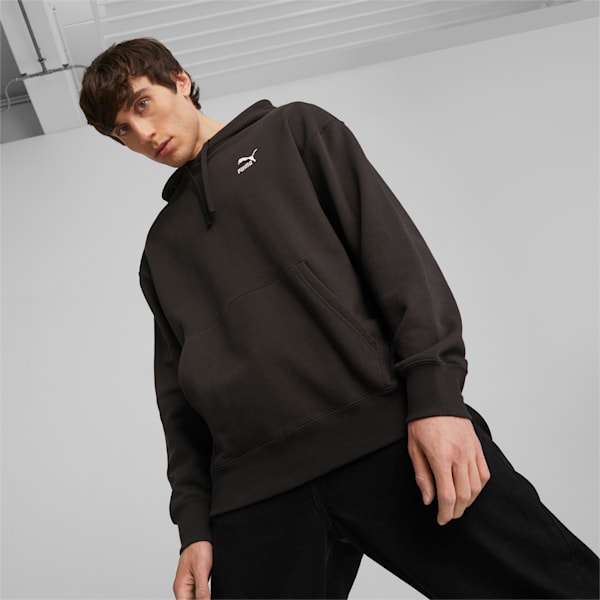 メンズ BETTER CLASSICS リラックス フーディー, PUMA Black, extralarge-JPN