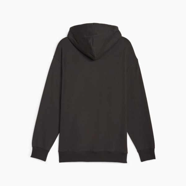 Black hoodie plain mens hot sale