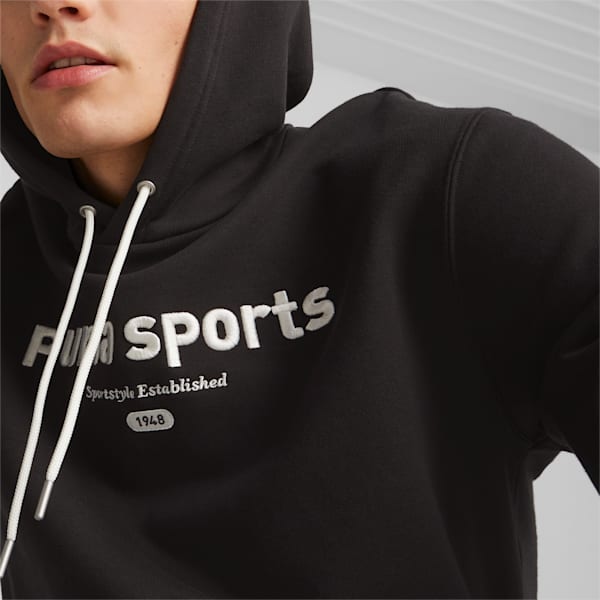 PUMA TEAM Men's Hoodie, PUMA Black, extralarge-GBR