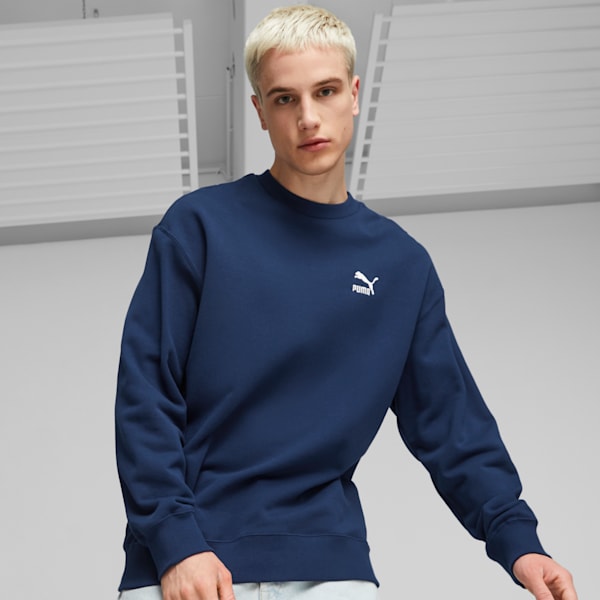 Buy Blue Ribbed Sweatshirt XL, Hoodies and sweatshirts