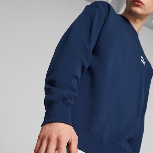 Navy blue puma sweatshirt sales