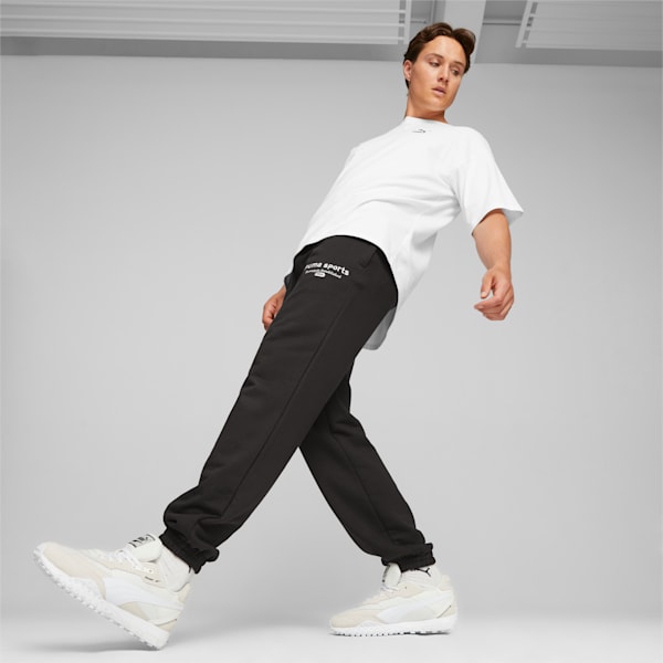PUMA TEAM Men's Sweatpants, PUMA Black, extralarge-GBR