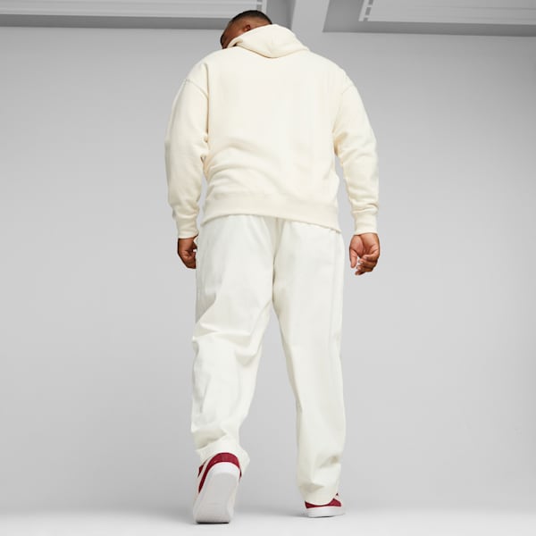 BETTER CLASSICS Men's Woven Sweat Pants, Frosted Ivory, extralarge-IND