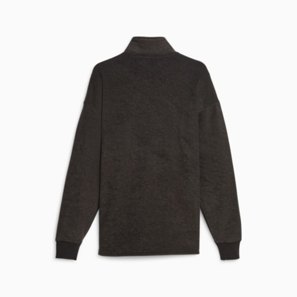 CLASSICS Men's Fleece Quarter-Zip, PUMA Black, extralarge