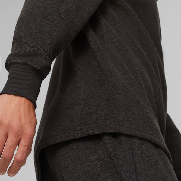 CLASSICS Men's Fleece Quarter-Zip, PUMA Black, extralarge-GBR