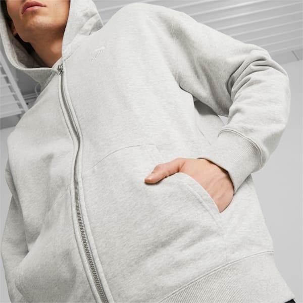 Better Classics Men's Relaxed Hoodie, Light Gray Heather, extralarge