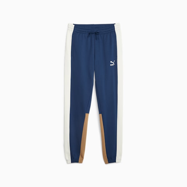 Pants Classics Block Hombre, Persian Blue-Warm White, extralarge