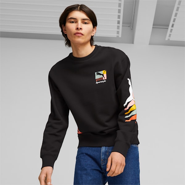 Chandail en molleton Classics Brand Love, hommes, PUMA Black, extralarge