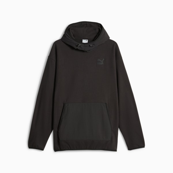 CLASSICS UTILITY Men's Hoodie, PUMA Black, extralarge