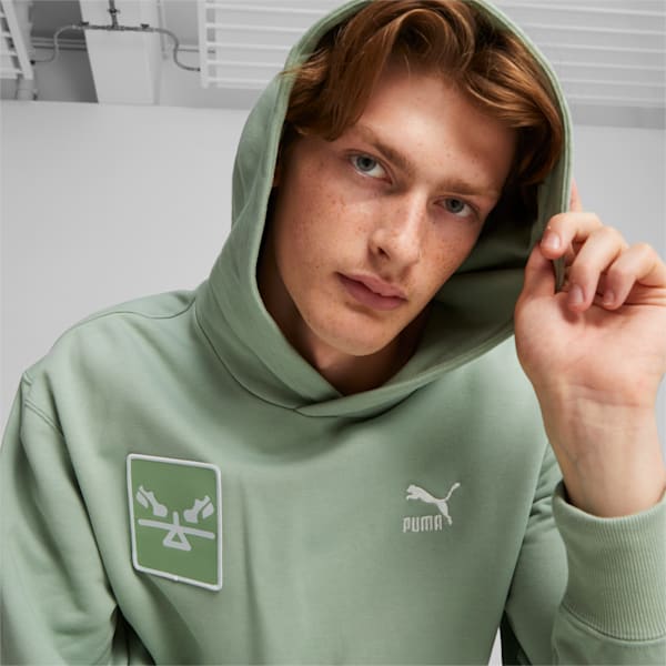 CLASSICS Unisex Hoodie, Green Fog, extralarge-IND