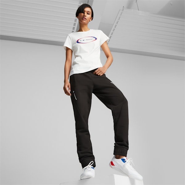 BMW M Motorsport Women's Sweat Pants, PUMA Black, extralarge-IND