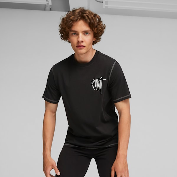 Classics Graphic Unisex Tee, PUMA Black, extralarge-IND