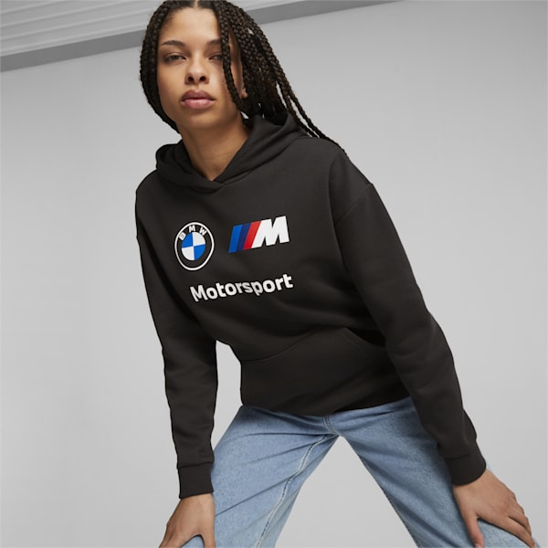 BMW M Motorsport Women's Hoodie, PUMA Black, extralarge-IND