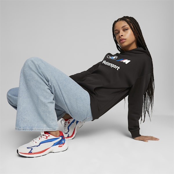 BMW M Motorsport Women's Hoodie, PUMA Black, extralarge-IND