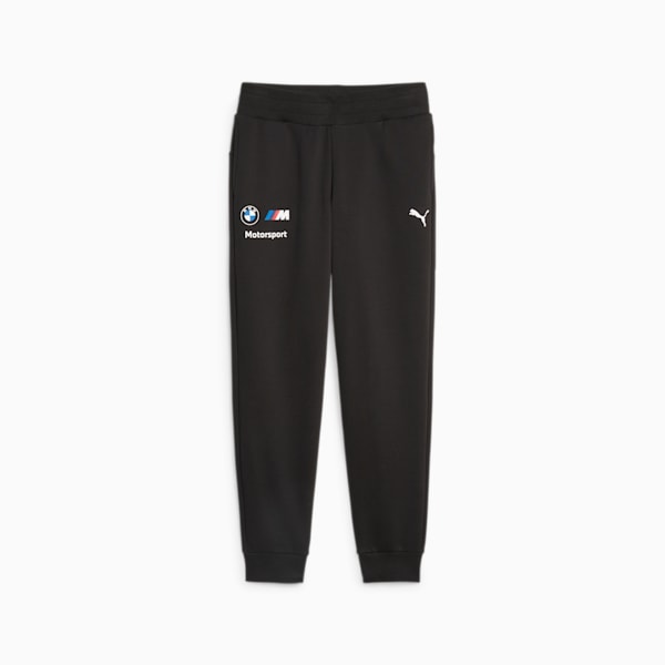 BMW M Motorsport Essentials Women's Fleece Pants, PUMA Black, extralarge
