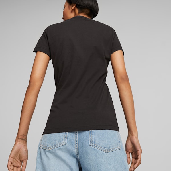 Camiseta para mujer con logotipo BMW M Motorsport Essentials, PUMA Black, extralarge