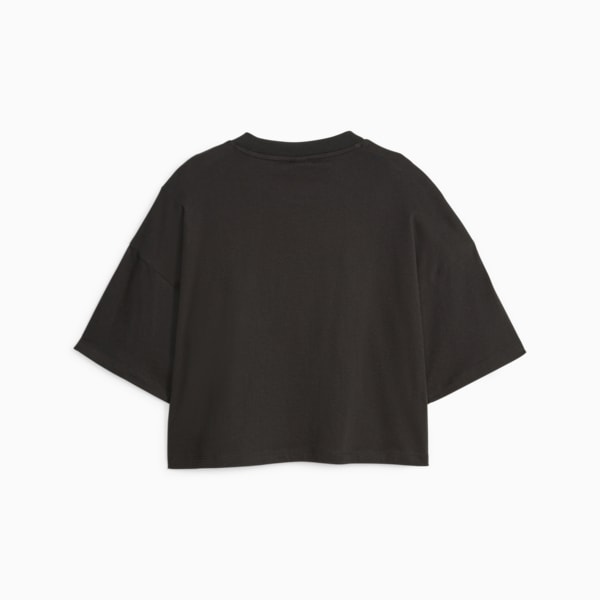 CLASSICS Women's Oversized Tee, PUMA Black, extralarge-IND