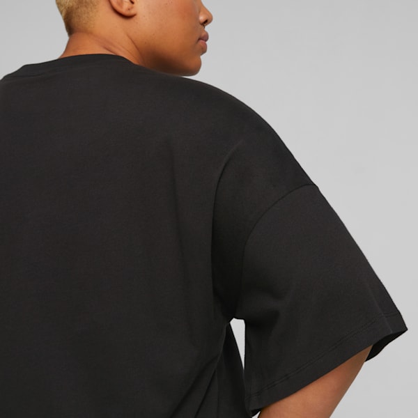 CLASSICS Women's Oversized Tee, PUMA Black, extralarge-GBR