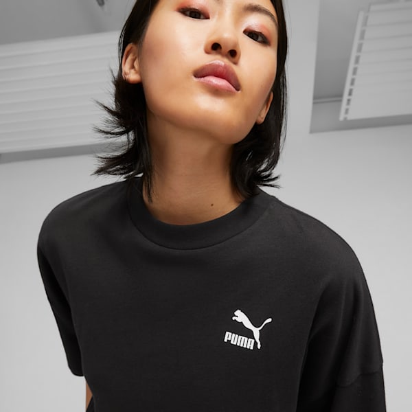 CLASSICS Women's Oversized Tee, PUMA Black, extralarge-GBR