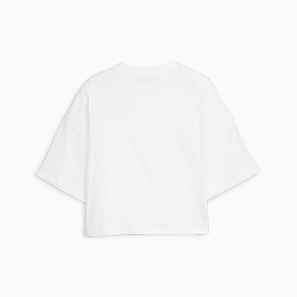 CLASSICS Women's Oversized Tee, PUMA White, extralarge