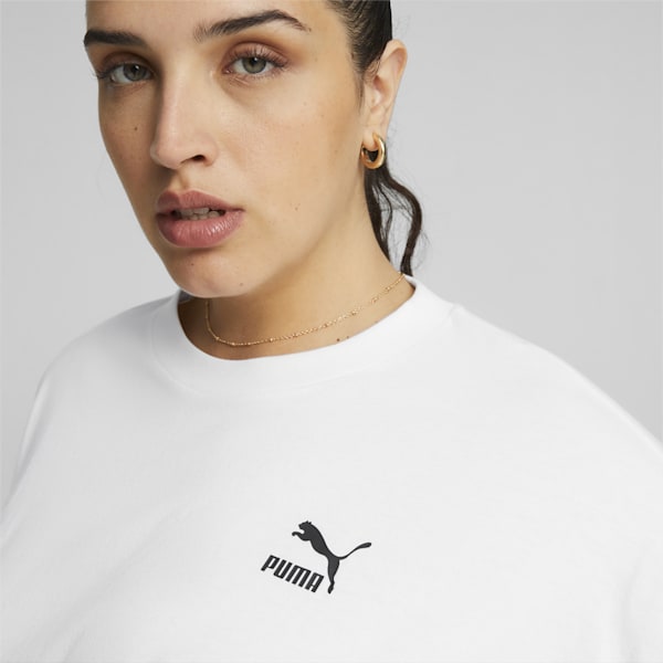 CLASSICS Women's Oversized Tee, PUMA White, extralarge