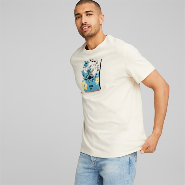 Downtown Graphic Men's T-shirt, no color, extralarge-IND