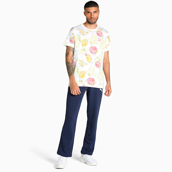 Summer Squeeze AOP Men's T-Shirt, Puma White-AOP, extralarge-IND
