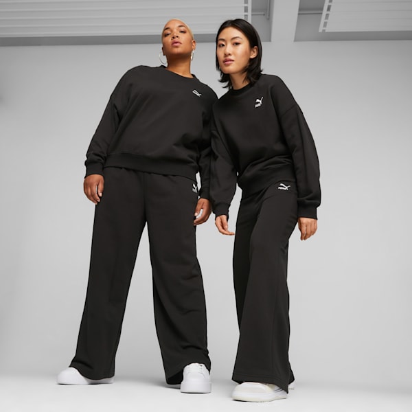CLASSICS Women's Relaxed Fit Sweatpants, PUMA Black, extralarge-IND