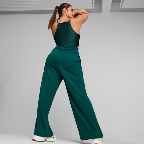 Pants deportivos relajados Mujer CLASSICS, Malachite, extralarge