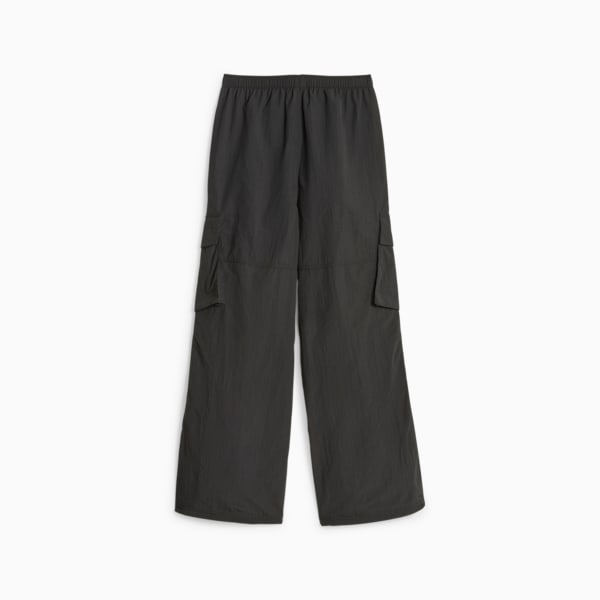 Pantalones de pierna ancha DARE TO para mujer, PUMA Black, extralarge