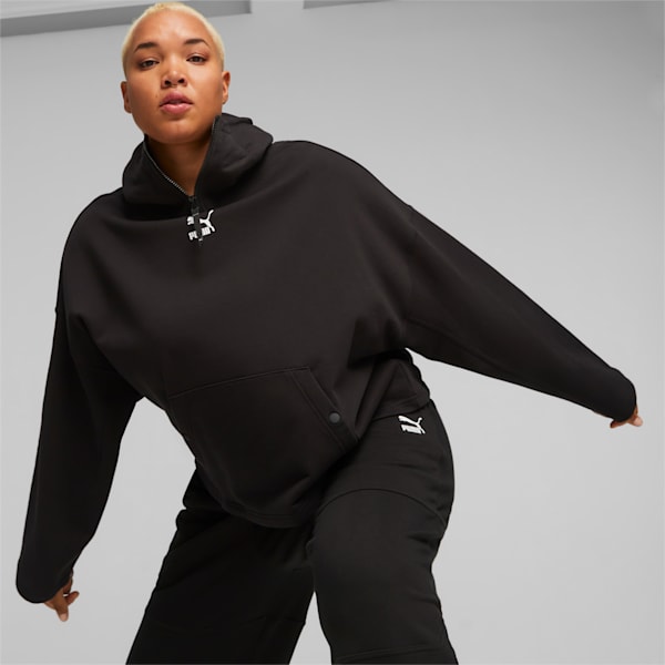 ウィメンズ DARE TO フーディー, PUMA Black, extralarge-JPN