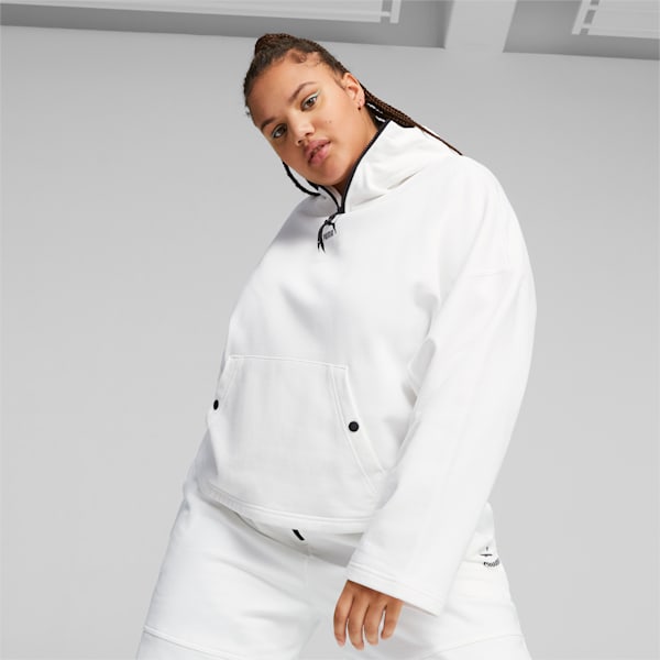 ウィメンズ DARE TO フーディー, PUMA White, extralarge-JPN