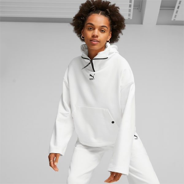 ウィメンズ DARE TO フーディー, PUMA White, extralarge-JPN