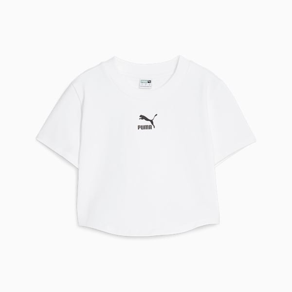 DARE TO Women's Cropped T-shirt, PUMA White, extralarge-IND
