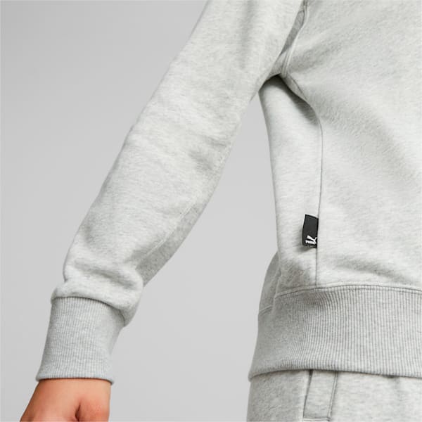 ウィメンズ PUMA TEAM クルー スウェット, Light Gray Heather, extralarge-JPN