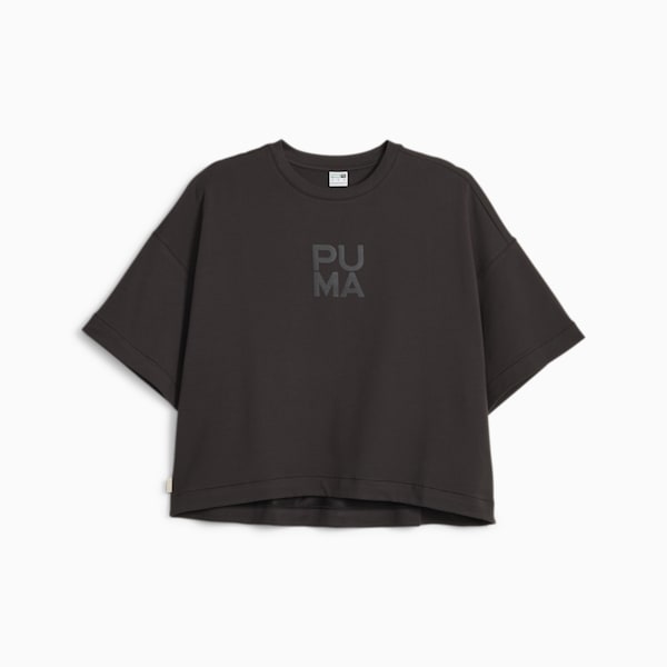 ウィメンズ インフューズ リラックス Tシャツ, PUMA Black, extralarge-IND