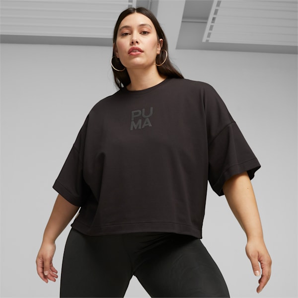 Infuse Women's Tee, PUMA Black, extralarge-IND