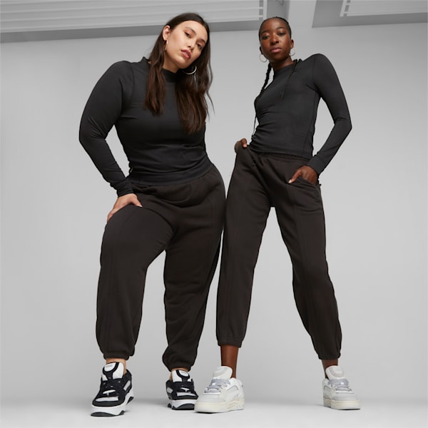 Infuse Women's Sweat Pants, PUMA Black, extralarge-IND