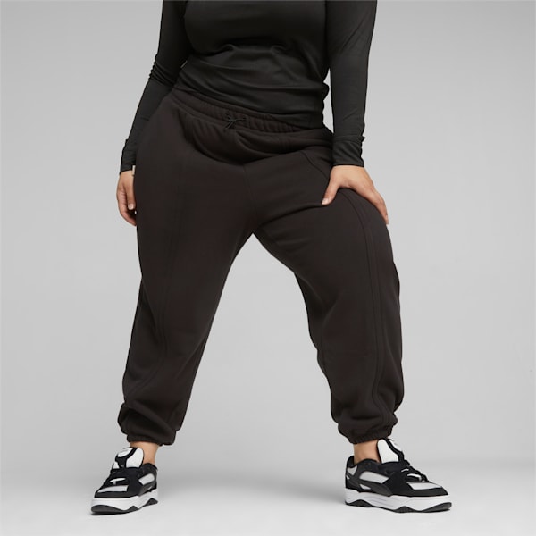 Infuse Women's Sweat Pants, PUMA Black, extralarge-IND