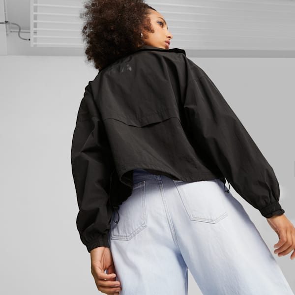 Womens oversized windbreaker store