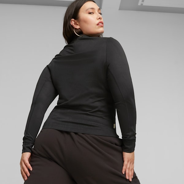 Infuse Women's Top, PUMA Black, extralarge-GBR