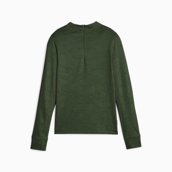 ウィメンズ インフューズ タイト トップス 長袖, Myrtle, extralarge-JPN