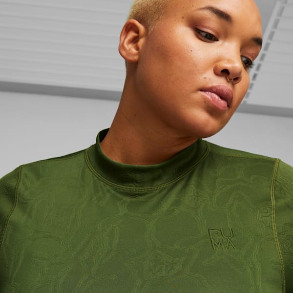 INFUSE Women's Long Sleeve Tee, Myrtle, extralarge